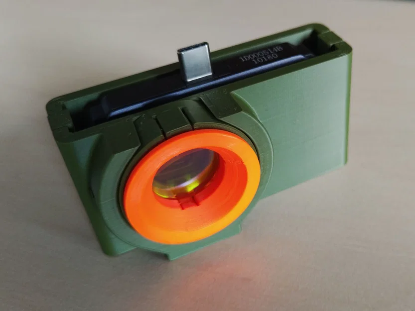 Ngàm gắn ống kính camera nhiệt Topdon TC001/TC002 - Image 1