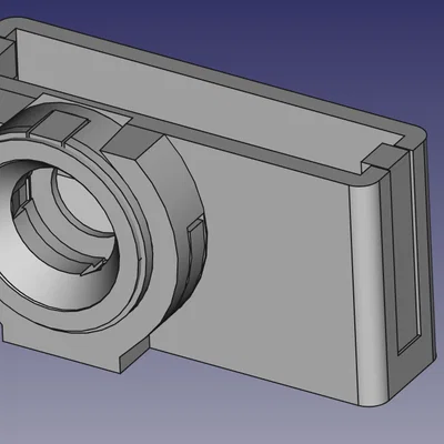 Ngàm gắn ống kính camera nhiệt Topdon TC001/TC002