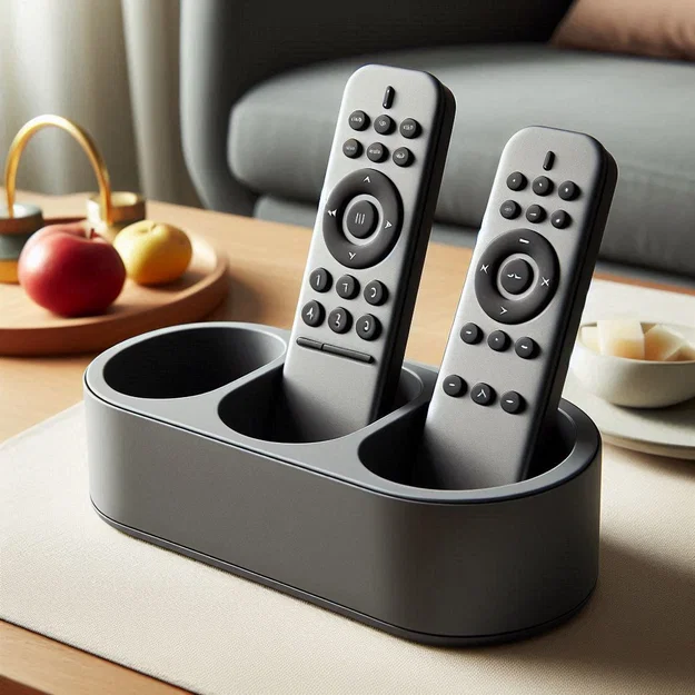 Khay Đựng Remote Bo Tròn (Rounded Remote Caddy, Remote Holder) - Image 1