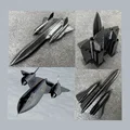 Mô hình lắp ráp 3D SR-71 Blackbird Kit Card độc đáo - Thumbnail 1
