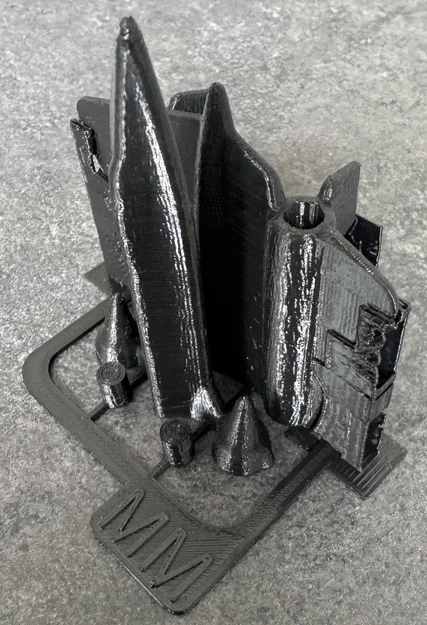 Mô hình lắp ráp 3D SR-71 Blackbird Kit Card độc đáo - Image 7