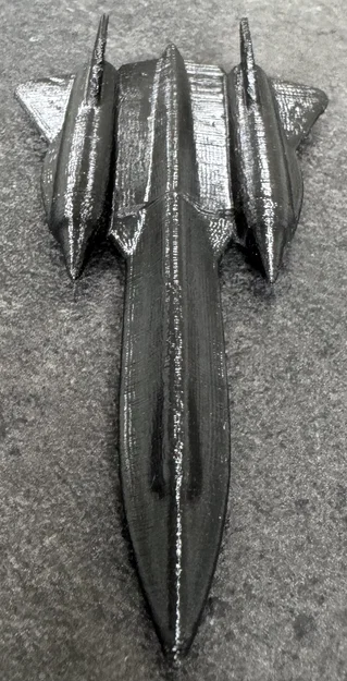 Mô hình lắp ráp 3D SR-71 Blackbird Kit Card độc đáo - Image 13