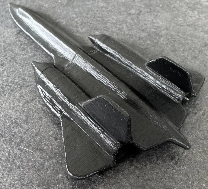 Mô hình lắp ráp 3D SR-71 Blackbird Kit Card độc đáo - Image 17