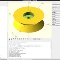 Parametric Wheels (Bánh xe tham số) – script OpenSCAD - Thumbnail 3