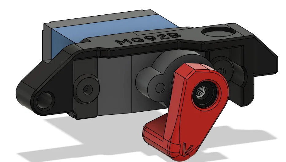Giá đỡ Servo MG92B cho ERCF V2 (ERCF V2 MG92B Servo Mount) - Image 2