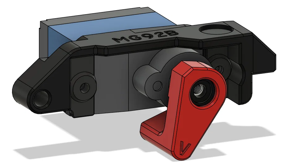 Giá đỡ Servo MG92B cho ERCF V2 (ERCF V2 MG92B Servo Mount) - Image 3