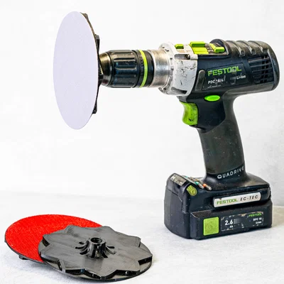 Tấm Sanding Disc Plate 125 mm cho Máy Khoan Pin (Cordless Drills)