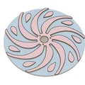 Tấm Sanding Disc Plate 125 mm cho Máy Khoan Pin (Cordless Drills) - Thumbnail 4