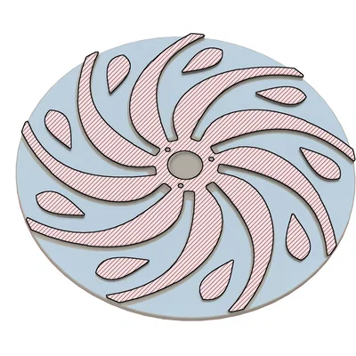 Tấm Sanding Disc Plate 125 mm cho Máy Khoan Pin (Cordless Drills)