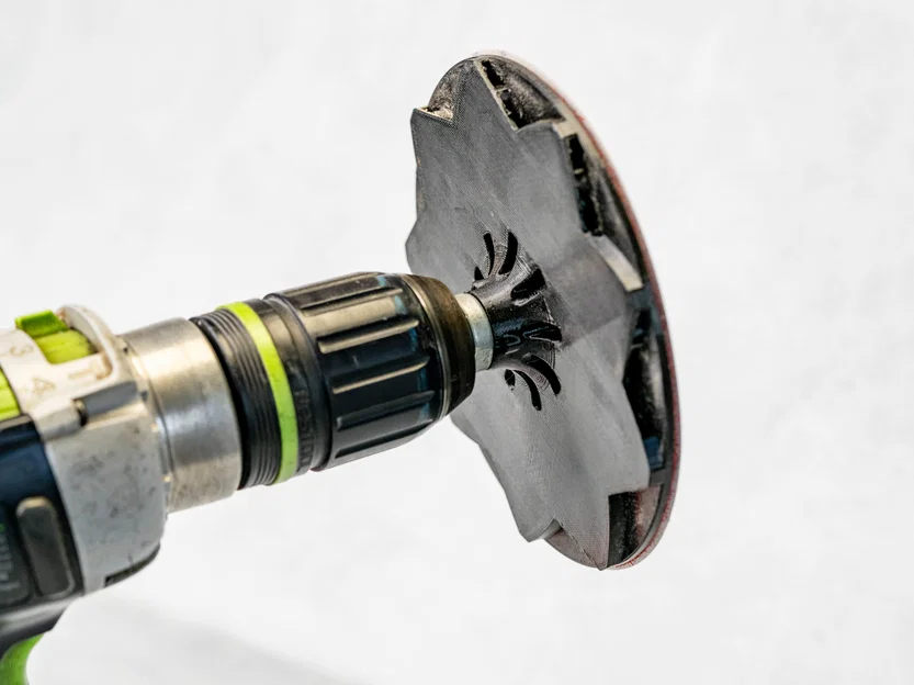 Tấm Sanding Disc Plate 125 mm cho Máy Khoan Pin (Cordless Drills) - Image 6
