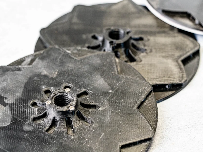 Tấm Sanding Disc Plate 125 mm cho Máy Khoan Pin (Cordless Drills) - Image 9