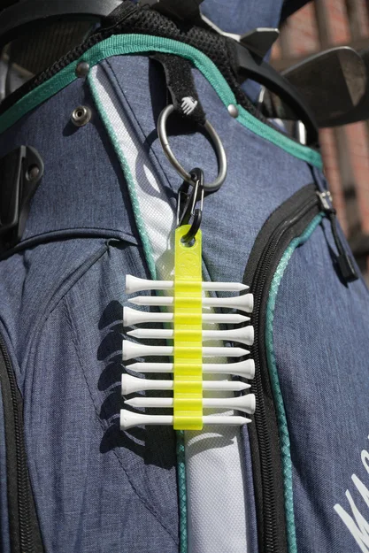 TeePU Golf Tee Holder – Kẹp đựng tee golf in TPU - Image 2