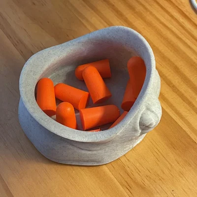 Mẫu in 3D chú ếch miệng rộng - Khay đựng đồ và chậu cây xinh xắn