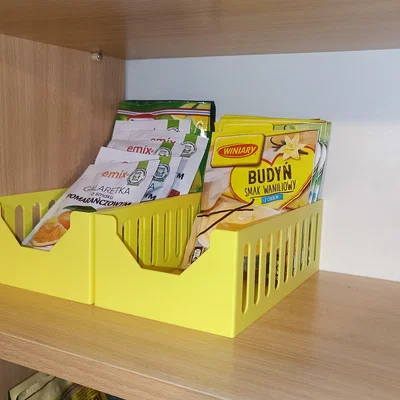 Giỏ sắp xếp gói pudding (Pudding bag organizer)