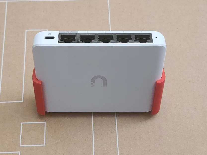 Ngàm gắn tường dọc cho thiết bị Ubiquiti Unifi USW-Flex-Mini - Image 3