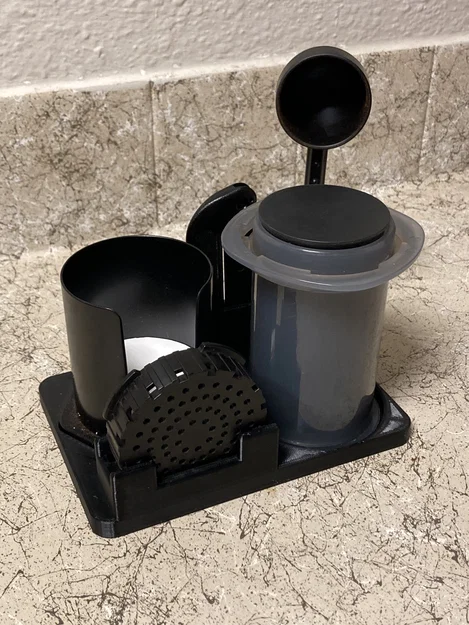Khay đựng Aeropress Go Caddy (remix cho Prusa Mini/Mini+) - Image 1