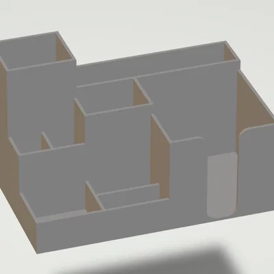 Khay đựng dụng cụ văn phòng đa năng - In 3D tiện lợi