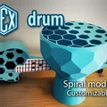 Hex drum - Trống hình lục giác độc đáo - Thumbnail 1