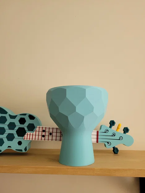 Hex drum - Trống hình lục giác độc đáo - Image 2