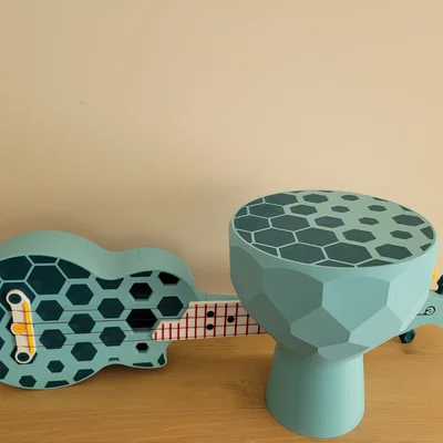 Hex drum - Trống hình lục giác độc đáo