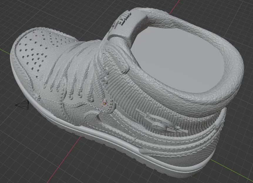 Mô hình giày thể thao Closed Jordan 3D - Thiết kế đặc trang trí đẹp - Image 1