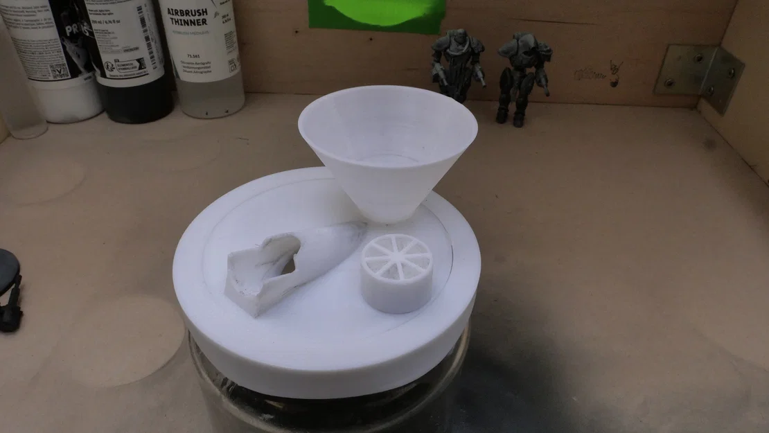 Nắp vệ sinh Airbrush Cleaning Pot (cho hũ 82mm) - Image 3