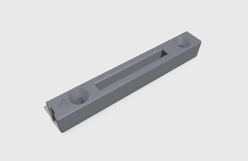 Thanh gắn tường RepRack cho vít #10 - Phụ kiện in 3D tối giản - Image 1