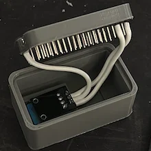 Vỏ ESP32 Wroom kèm ngàm gắn cảm biến nhiệt độ & độ ẩm DHT11