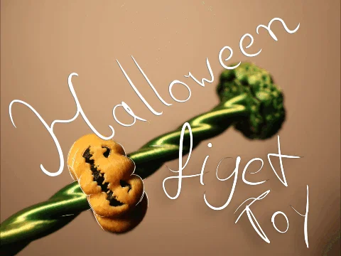 Đồ chơi Fidget Bí Ngô Vặn Xoắn Halloween - Image 2