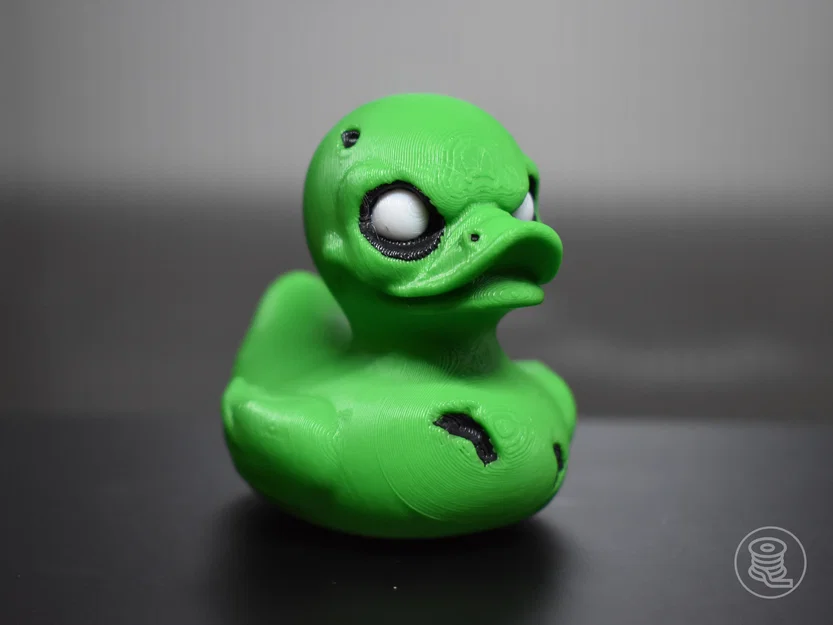 Mô hình chú vịt Zombie 3D ấn tượng cho mùa lễ hội Halloween - Image 1