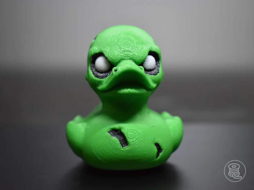 Mô hình chú vịt Zombie 3D ấn tượng cho mùa lễ hội Halloween - Image 2
