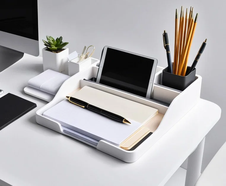 Modern Desk Organizer v3 XL - Kệ để đồ để bàn hiện đại - Image 1