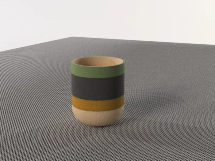 Chậu cây lắp ghép 3 hoặc 4 phần với nhiều màu sắc - Image 2