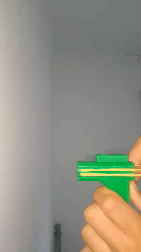 Mô hình súng đồ chơi bắn bi 8mm in 3D nhỏ gọn - Image 3