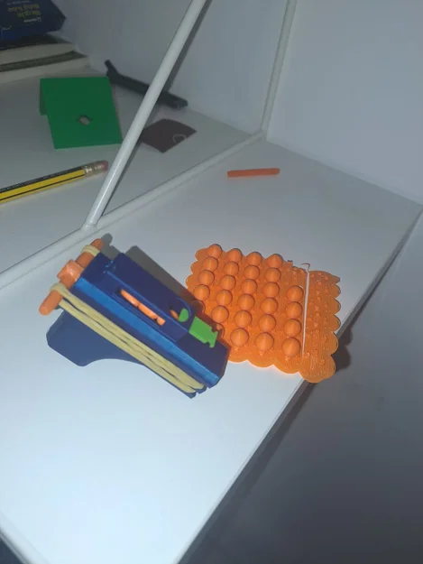 Mô hình súng đồ chơi bắn bi 8mm in 3D nhỏ gọn - Image 6