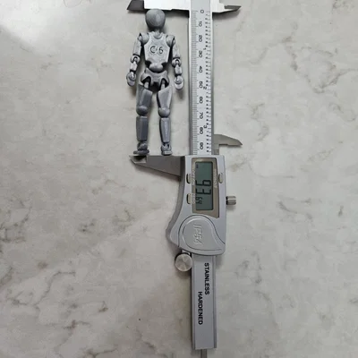 Mannequin nhỏ với khớp Print-in-Place