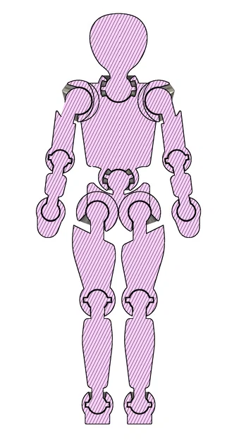 Mannequin nhỏ với khớp Print-in-Place - Image 4