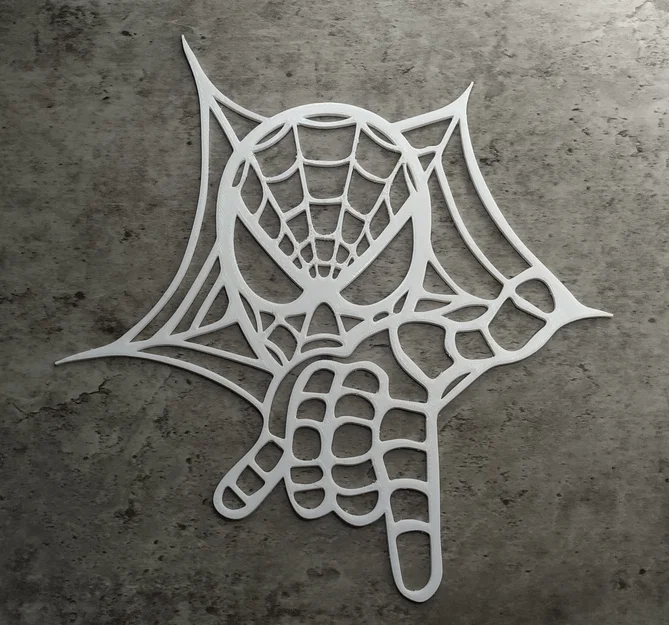 Mô hình treo tường Spiderman 3D trang trí độc đáo - Image 1