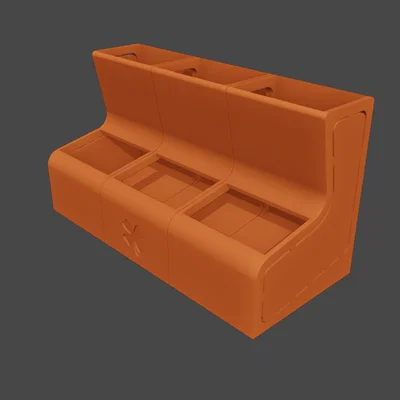 Máng ăn chim cút tùy biến (Customizable Quail Feeder)