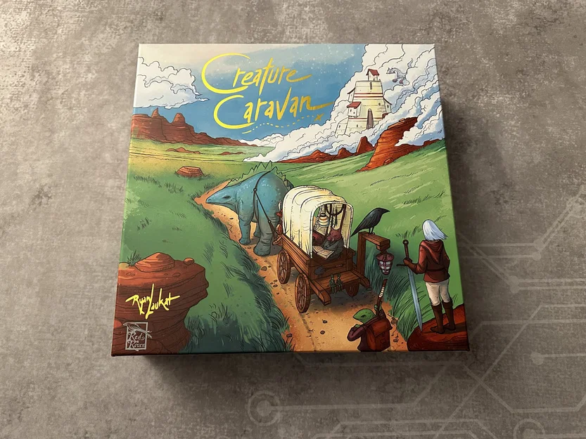 Insert cho Creature Caravan Deluxe Edition (khay sắp xếp hộp game) - Image 2