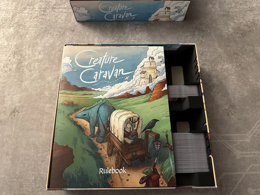 Insert cho Creature Caravan Deluxe Edition (khay sắp xếp hộp game) - Image 3