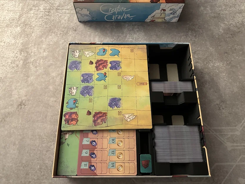 Insert cho Creature Caravan Deluxe Edition (khay sắp xếp hộp game) - Image 4