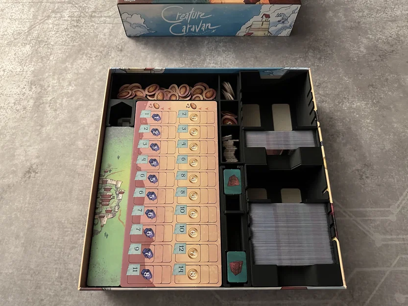 Insert cho Creature Caravan Deluxe Edition (khay sắp xếp hộp game) - Image 6