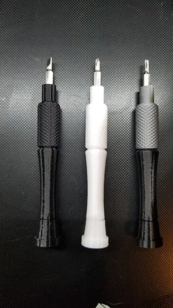 Tua vít precision nhiều đầu (bit 4mm) – Multi-Bit Precision Screwdriver - Image 1