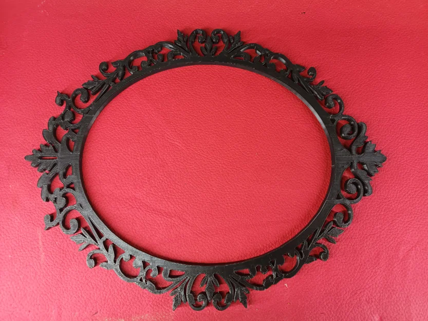 Khung ảnh treo tường trang trí họa tiết cổ điển in 3D - Image 1