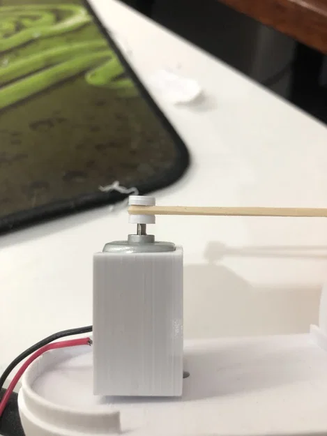 Bánh răng đai (Pulley) cho động cơ DC trục 1mm in 3D - Image 1