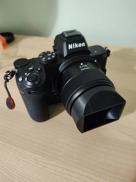 Loa che nắng kiểu retro cho Nikon Z 40mm f/2 - Image 1