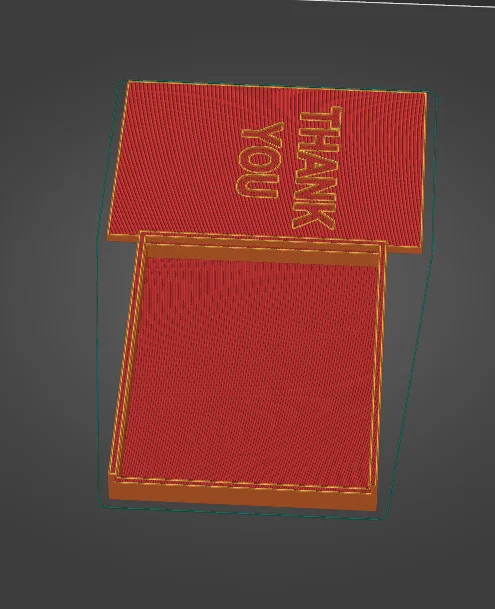 Hộp đựng thẻ sưu tầm (Top Loader) có nắp trượt in 3D - Image 1