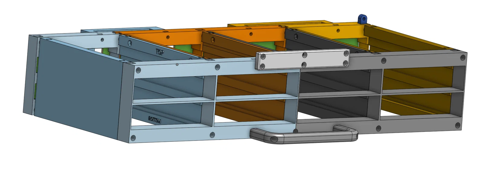Vỏ HDD xếp chồng kèm Backplane (Stackable HDD Enclosure with Backplane) - Image 5