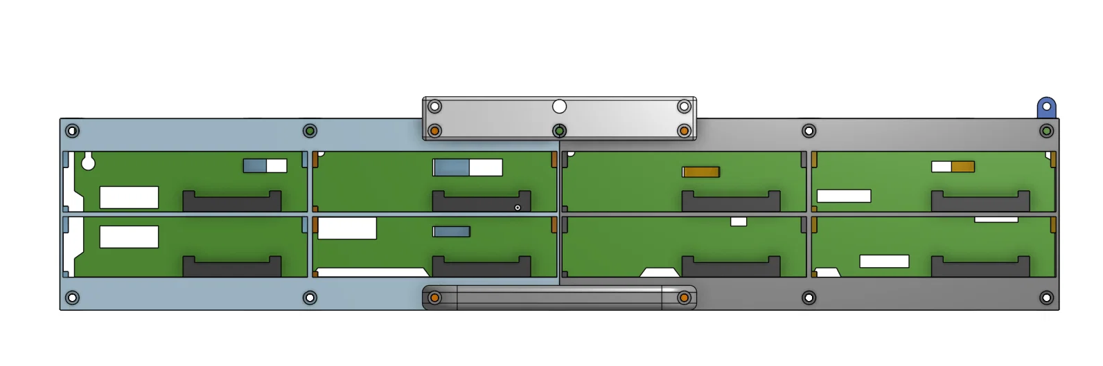 Vỏ HDD xếp chồng kèm Backplane (Stackable HDD Enclosure with Backplane) - Image 6
